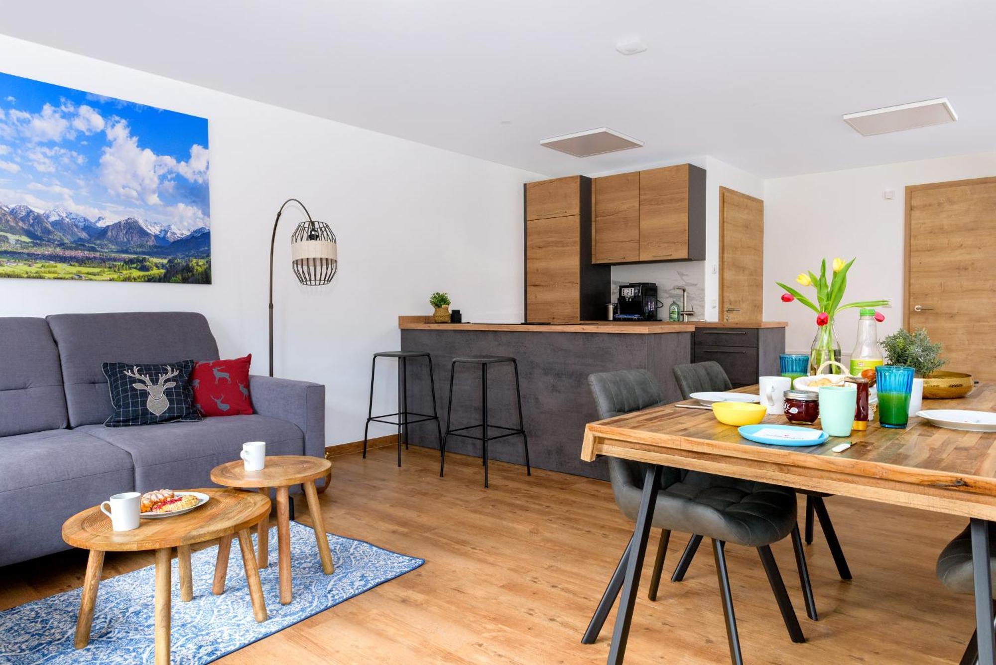 Berg Fux - Ferienwohnung Francis Der Esel Sonthofen Bagian luar foto